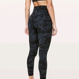 Lululemon Athletica Dark Camouflage Leggings